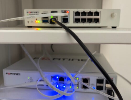 Ny brandvägg och switch